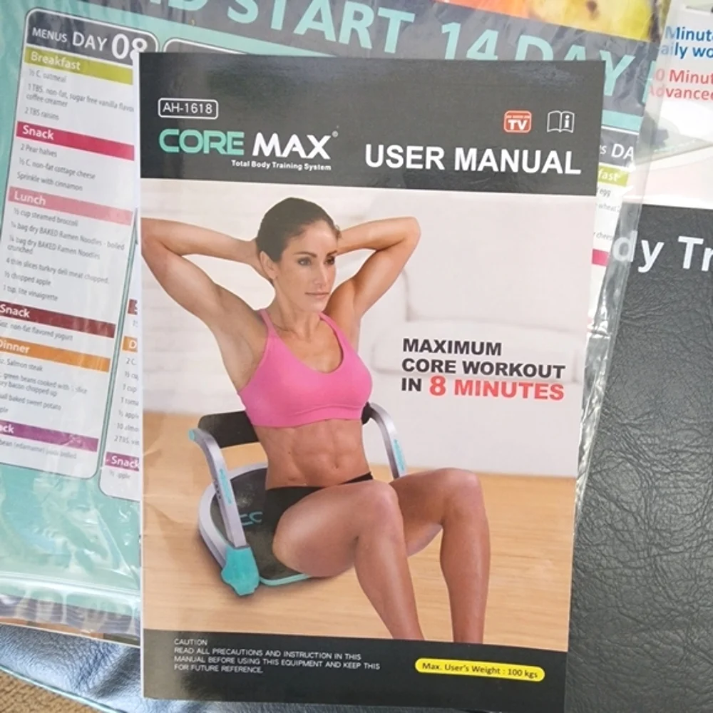 CORE MAX ab machine Total Body Training System - Picture 9 of 15